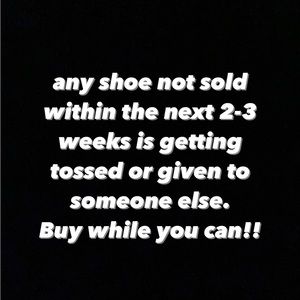 2-3 week time frame for shoes